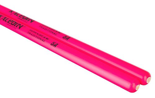Kaledin Drumsticks 7KLHBPK5A Pink 5A Барабанные палочки.